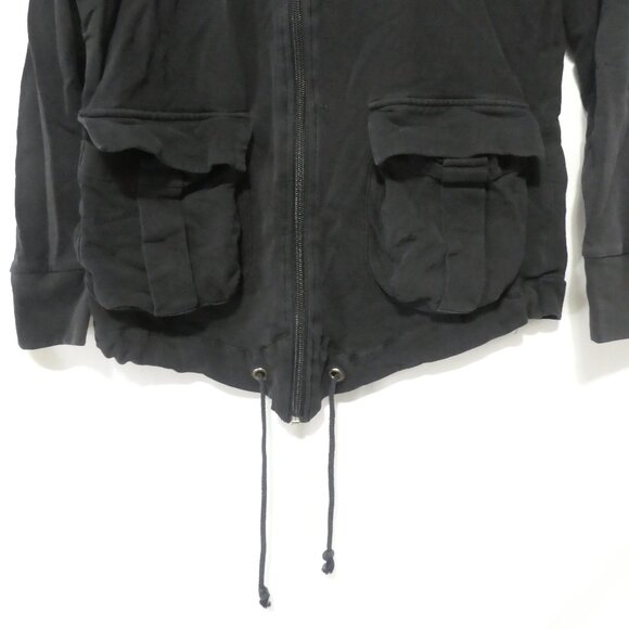 JOE FRESH | large | Black Drawstring Utility Jacket - Picture 7 of 14